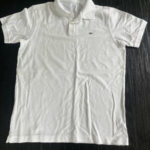 Vineyard Vines White Polo Classic Cotton Blend